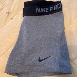 Nike Pro Gray Shorts